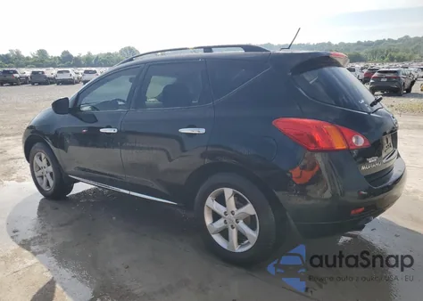 2009 Nissan Murano S z USA, uszkodzony, nr VIN JN8AZ18U29W009305